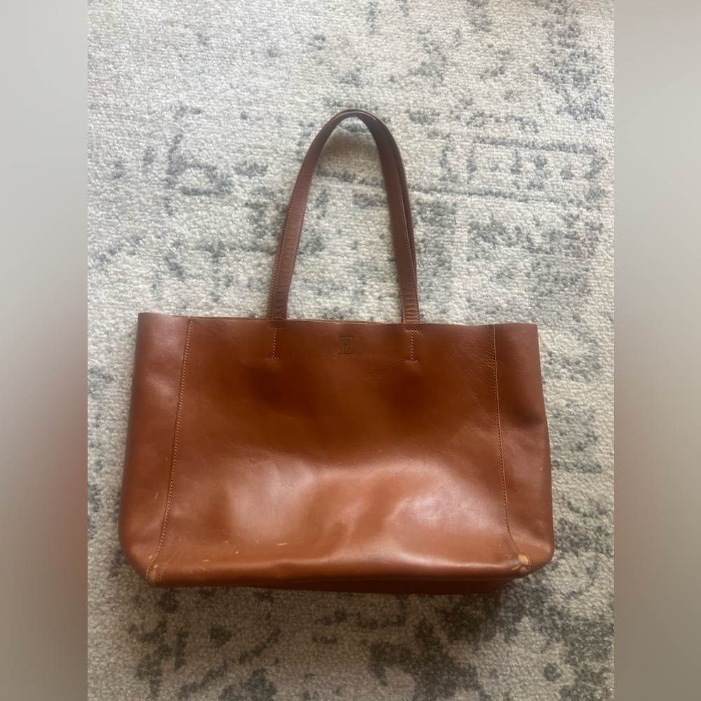Real Leather Tote Bag